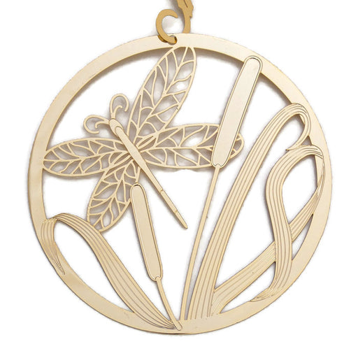 Ornament - Gold Plated Dragonfly