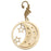 Ornament - Gold Plated Moon & Stars