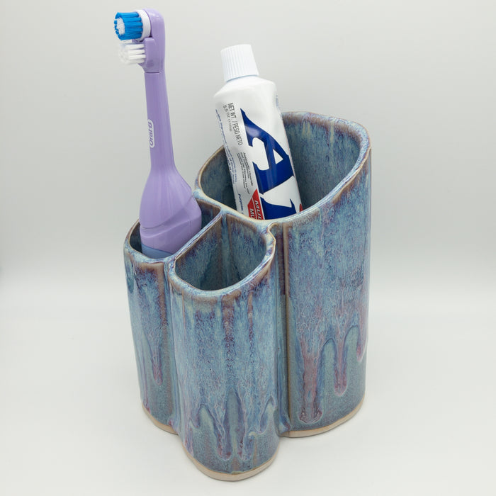 Dual Toothbrush Holder - Sunrise