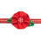 Dog Collar - Red Plaid/Red Flower - Small
