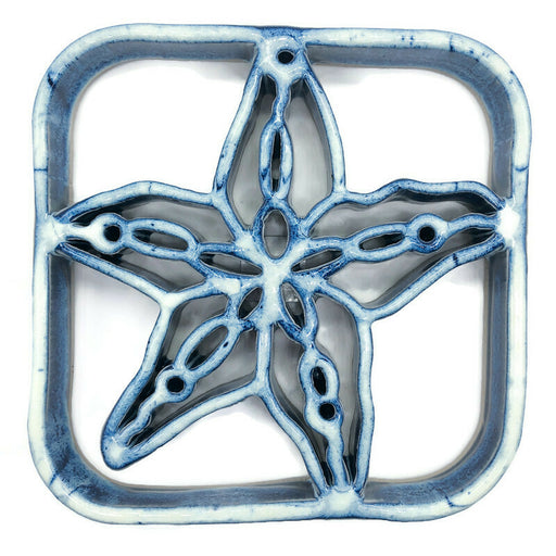 Trivet - Starfish - Navy