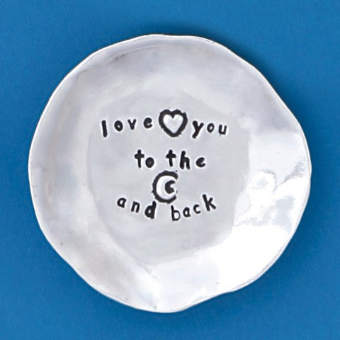Large Charm Bowl - Love You to Moon - BWL-7