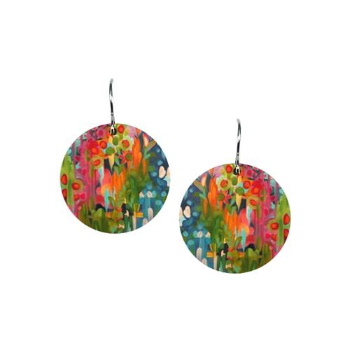 Earrings - Isla - 1" Disc - EC2