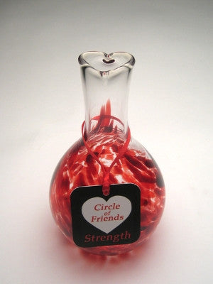 Circle of Friends Vase - Red - Strength
