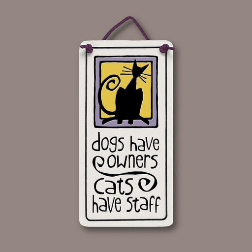Tile - Mini Charmer - Cats Have Staff - 415