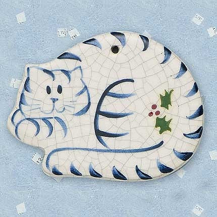 Ornament - Cat Curled Up