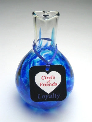 Circle of Friends Vase - Cobalt - Loyalty