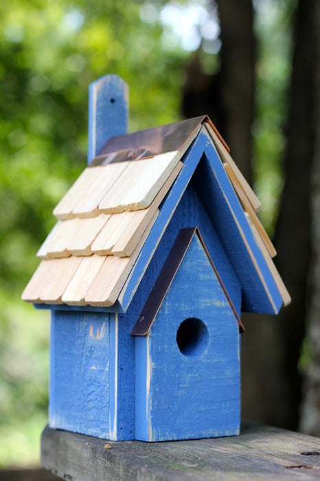 Bird House - Classic - Blue