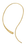 Earrings - Gold Filled - Fancy Curve - D24-gf