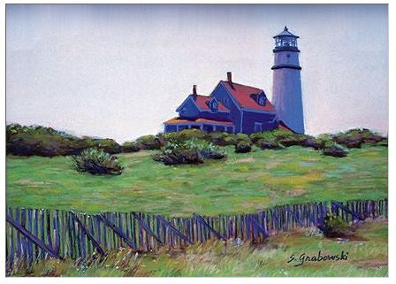 Gift Enclosure Card - Early Morning Lighthouse - 99