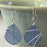 Earrings - Freeform Wraps - Sapphire Blue