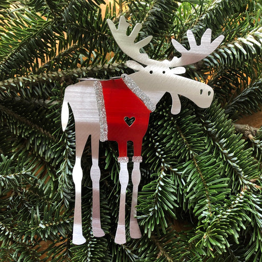 Ornament - Santa Moose