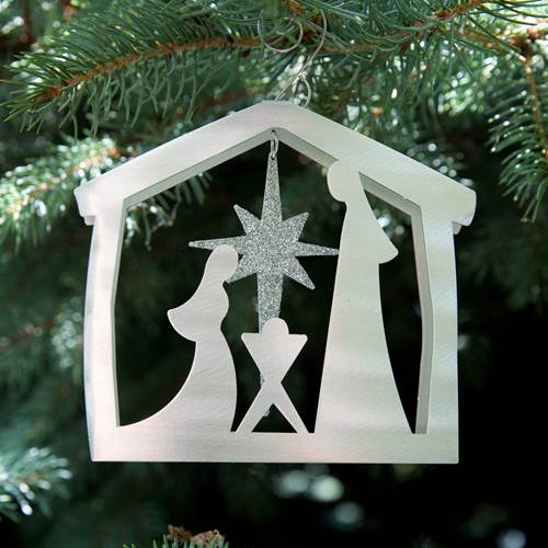 Ornament - Nativity - H008 - SGS