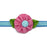 Dog Collar - Aqua - Flower - Extra Small