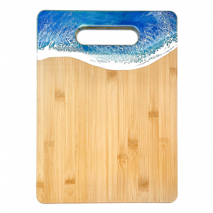 Ocean Wave Cutting Board - Medium - Tropica - Vertical