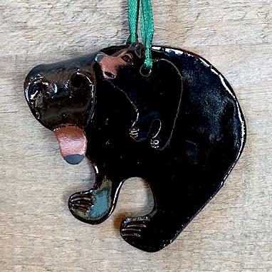 Ornament - Black Bear with Cub