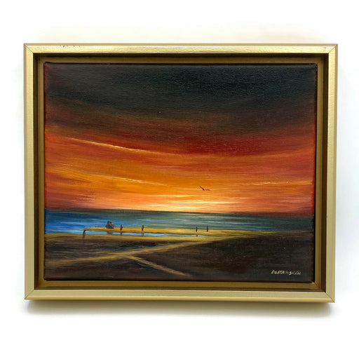 Original - Framed - 8x10 - Oil - Skaket Sunset - 193