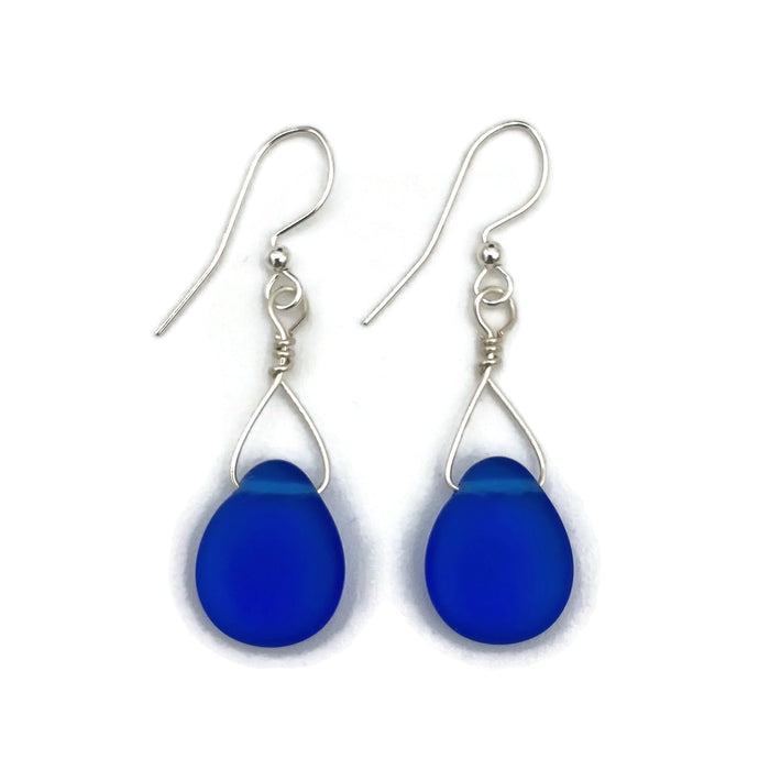 Earrings - Round Teardrop - Capri
