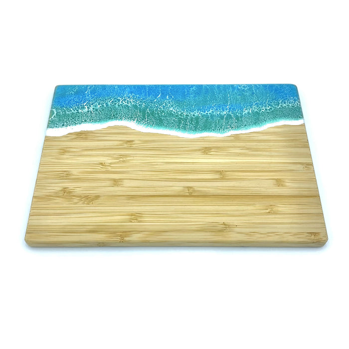 Ocean Wave Cheese Board - Mermaid Tail - Horizontal