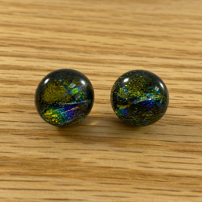 Earrings - Medium Dot - Copper Gold - 0105.50