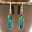Earrings - Mini Rectangle - Copper Gold - 0240.50
