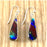 Earrings - Mini Teardrop - Rainbow Red - 0265.10RR