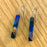 Earrings - Rectangle - Rainbow Green - 0220.20RG