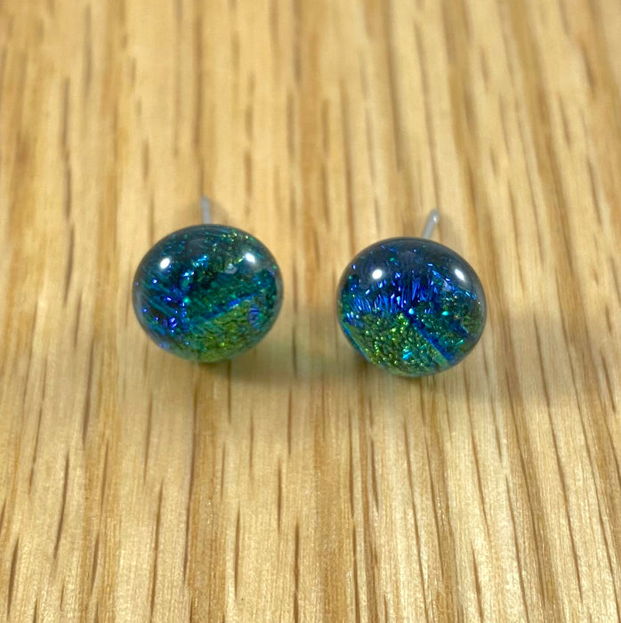 Earrings - Small Dot - Green Teal - 0100.20TL