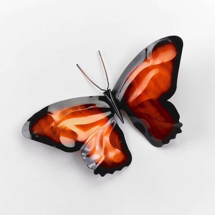Copper Butterfly - Wall Hanging - Orange