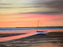 Original - 12x16 - Oil - Sunset on Bay Flats - 14