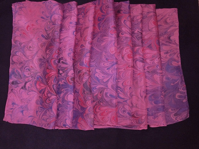 Silk Scarf - Pink Sunset