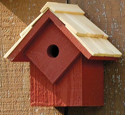 Bird House - Summer Home - Redwood