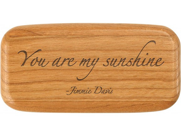 Secret Box - Quote Box - You are my sunshine - Cherry - 3/4x2x4 - SC6651-Q126