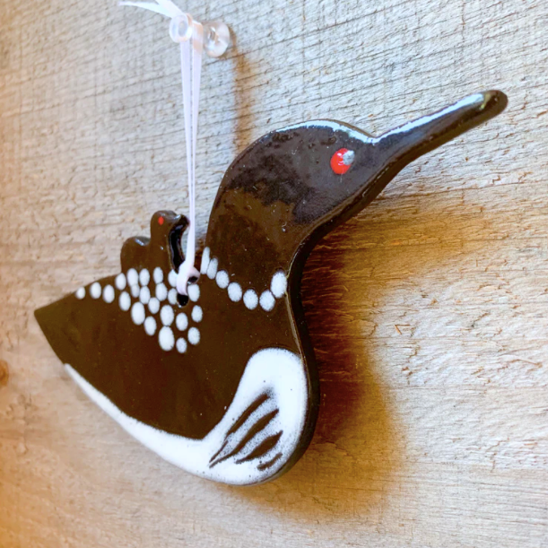 Ornament - Loon w/Chick