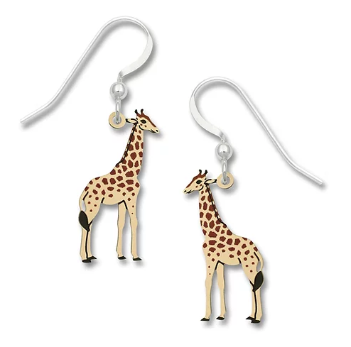 Earrings - Painted Giraffe - 1721
