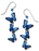 Earrings - Blue Morpho Butterflies - 1786