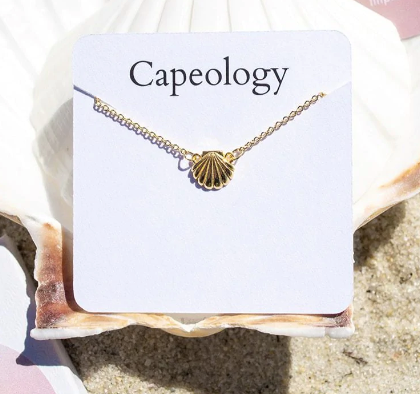 Necklace - Gold Seashell - CPGY