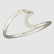 Ring - Wave - Sterling Silver - Size 8 - MS