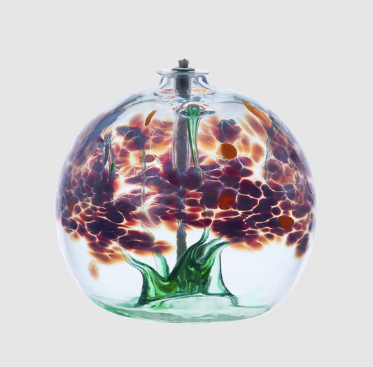 Oil Lamp - Blossom - Best Wishes