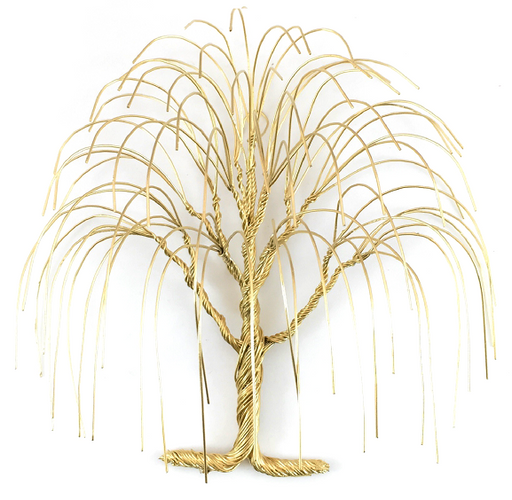 Small Willow Wire Tree - Gold