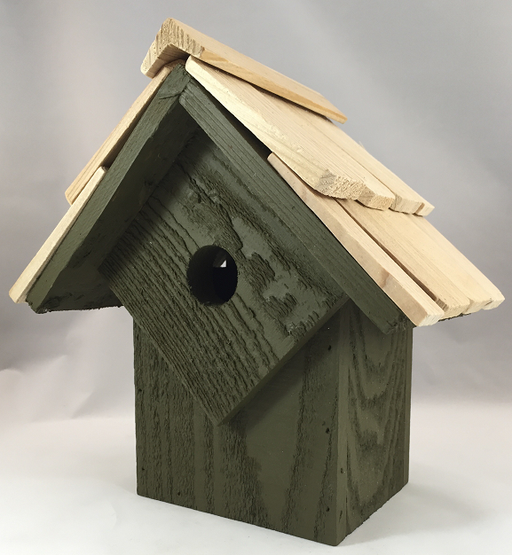 Bird House - Summer Home - Pinion Green