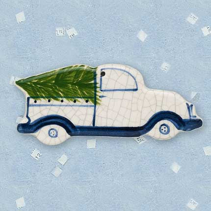 Ornament - Truck with Tree