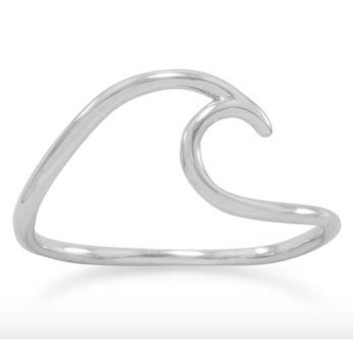 Ring - Wave - Sterling Silver - Size 7