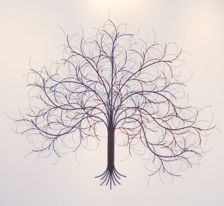 Metal Wall Tree - "March" - "Winter"
