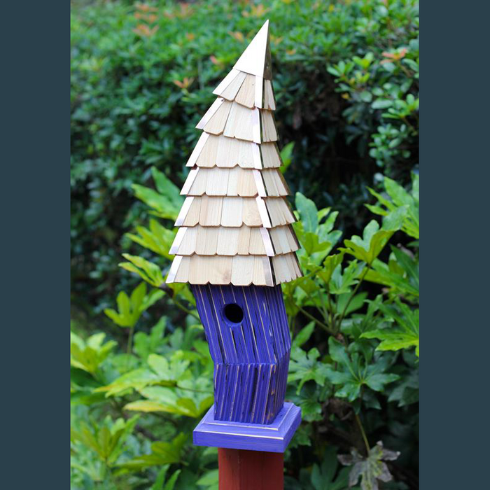 Bird House - Birdiwampus - Purple