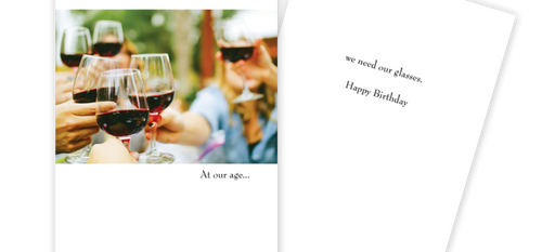 Notecard - Birthday - At Our Age - 1182