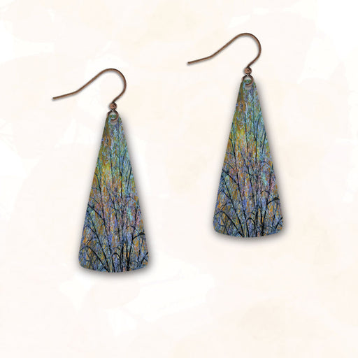Earrings - Colorful Branches Long Pick - ME22Z