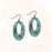 Earrings - Caribbean Waters Open Oval - ME56OE