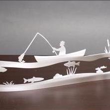 Sculpture - Landscape Wave - Lake