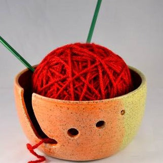 Yarn Bowl - Orange - BSP